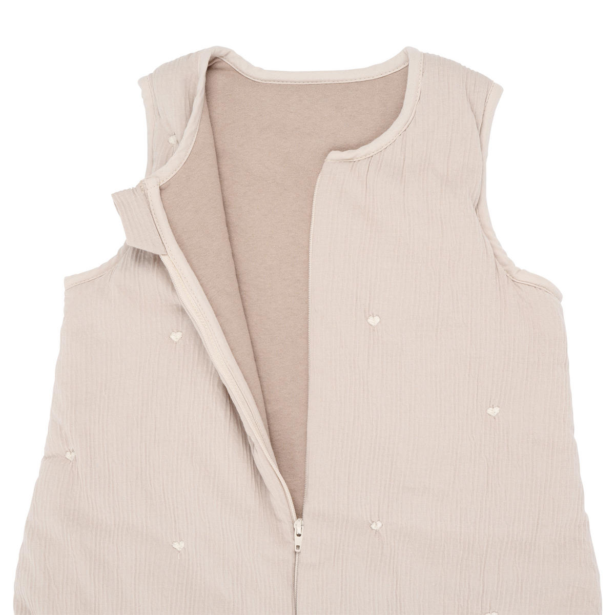 BABYSCHLAFSACK CRINKLE    50/56   - Perlmutt, Trend (50/56null) - Patinio