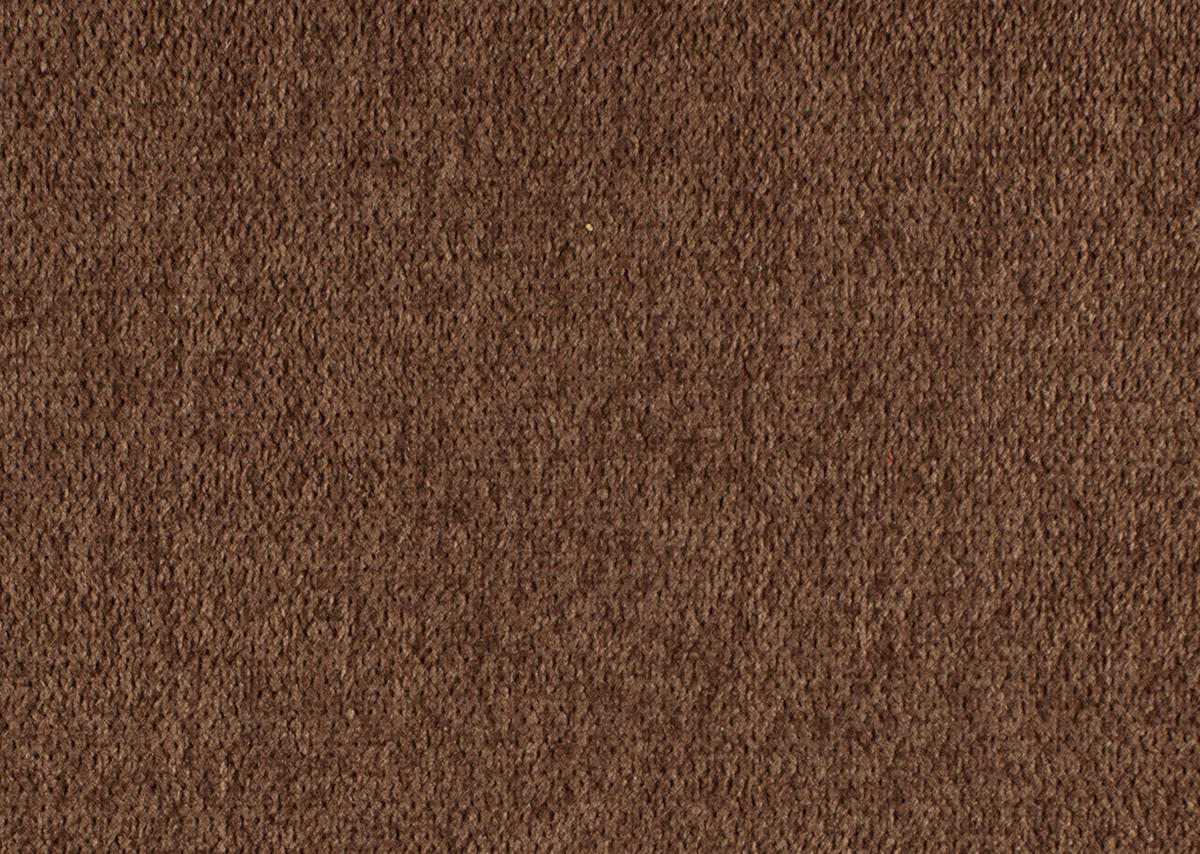 ECKSOFA in Chenille, Mikrofaser Braun  - Schwarz/Braun, Design, Textil/Metall (157/299cm) - Dieter Knoll