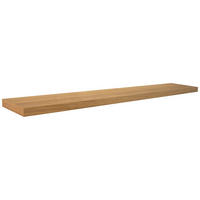 WANDBOARD furniert Naturfarben  - Naturfarben, Design, Holzwerkstoff (120/3/20cm) - Livetastic