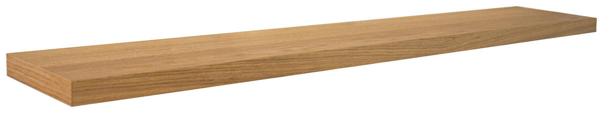 WANDBOARD furniert Naturfarben  - Naturfarben, Design, Holzwerkstoff (120/3/20cm) - Livetastic