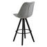 BARHOCKER Flachgewebe Schwarz, Hellgrau - Hellgrau/Schwarz, Design, Holz/Textil (48/112/56cm) - Carryhome BARHOCKER Flachgewebe Schwarz, Hellgrau - Hellgrau/Schwarz, Design, Holz/Textil (48/112/56cm) - Carryhome