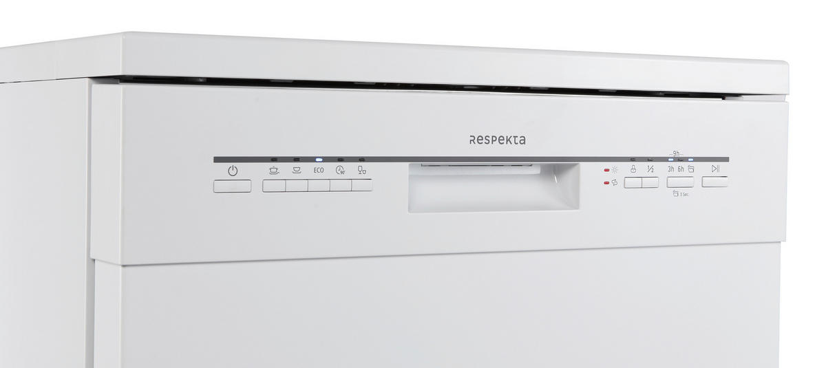 GESCHIRRSPÜLER GSPS60W-12  - Weiß, Basics, Kunststoff/Metall (59,8/84,5/60cm) - Respekta