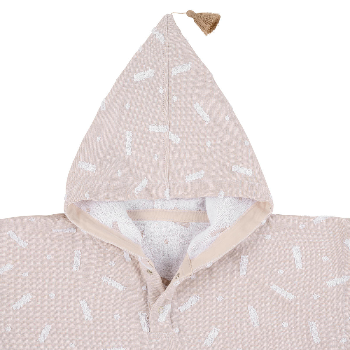 PONCHO    - Perlmutt, Trend, Textil - Patinio