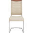 SCHWINGSTUHL in Holz, Textil Edelstahlfarben, Beige - Edelstahlfarben/Beige, Design, Holz/Textil (47/99/59cm) - Venjakob SCHWINGSTUHL in Holz, Textil Edelstahlfarben, Beige - Edelstahlfarben/Beige, Design, Holz/Textil (47/99/59cm) - Venjakob