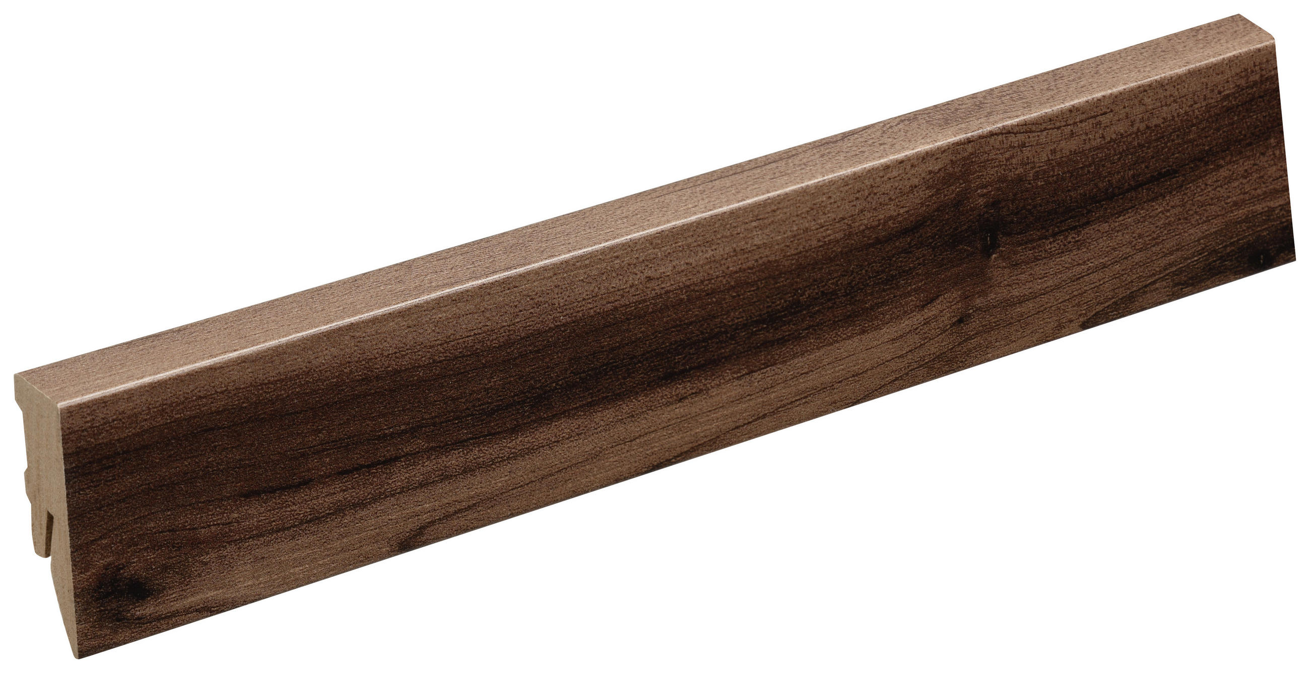 PODSTAVCOVÁ LIŠTA  (za kus)  barvy vlašských ořechů - barvy vlašských ořechů, Basics, kompozitní dřevo (200/5/1,8cm) - Venda
