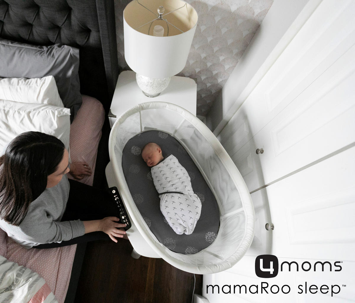 WIEGE 4moms mamaRoo sleep  Weiß  - Weiß, Trend