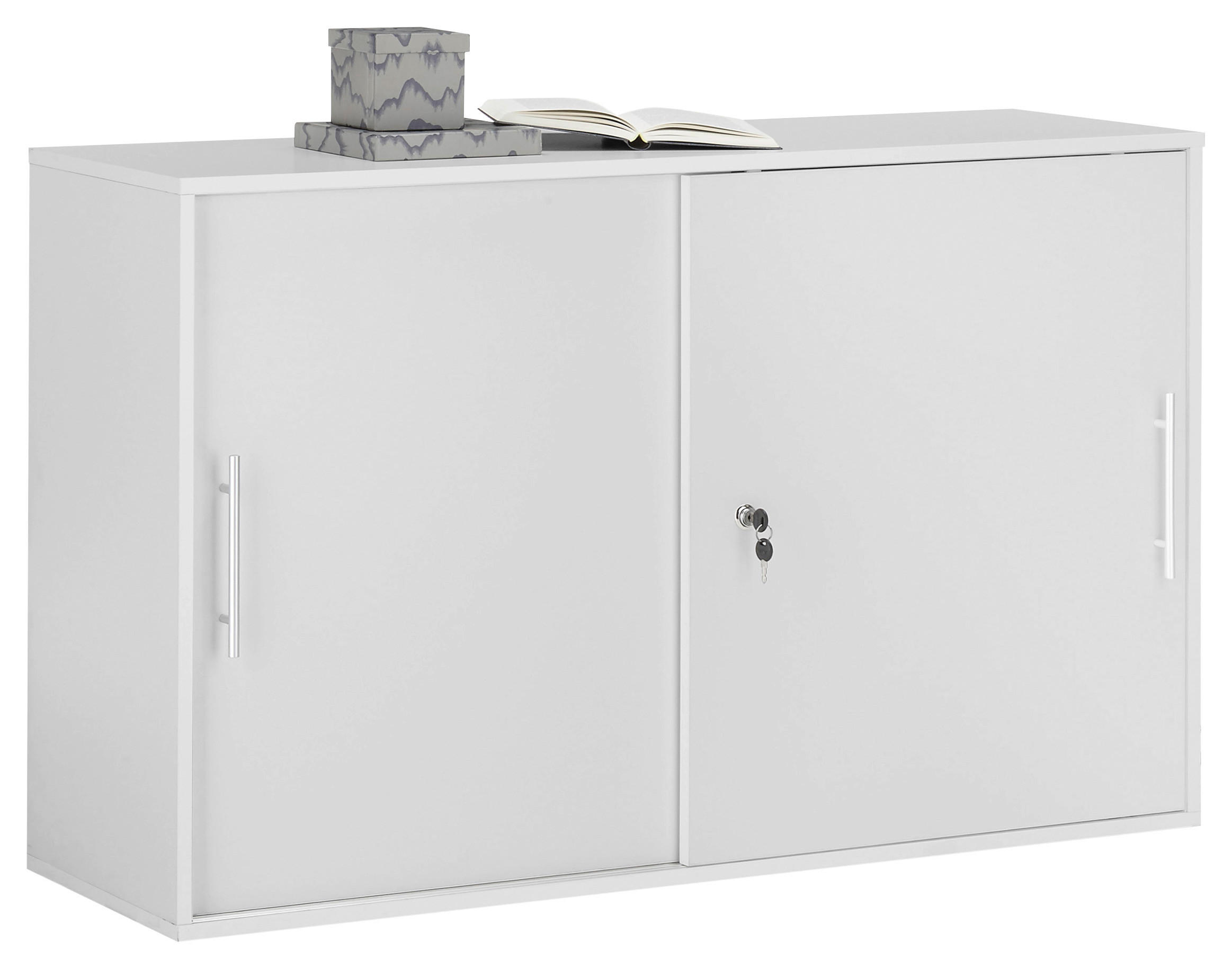 AKTENSCHRANK Grau - Grau, Basics, Holzwerkstoff (120/75/40cm) - MID.YOU