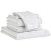 FROTTIERSET Davila Silberfarben 5-teilig  - Silberfarben, Basics, Textil - Bio:Vio