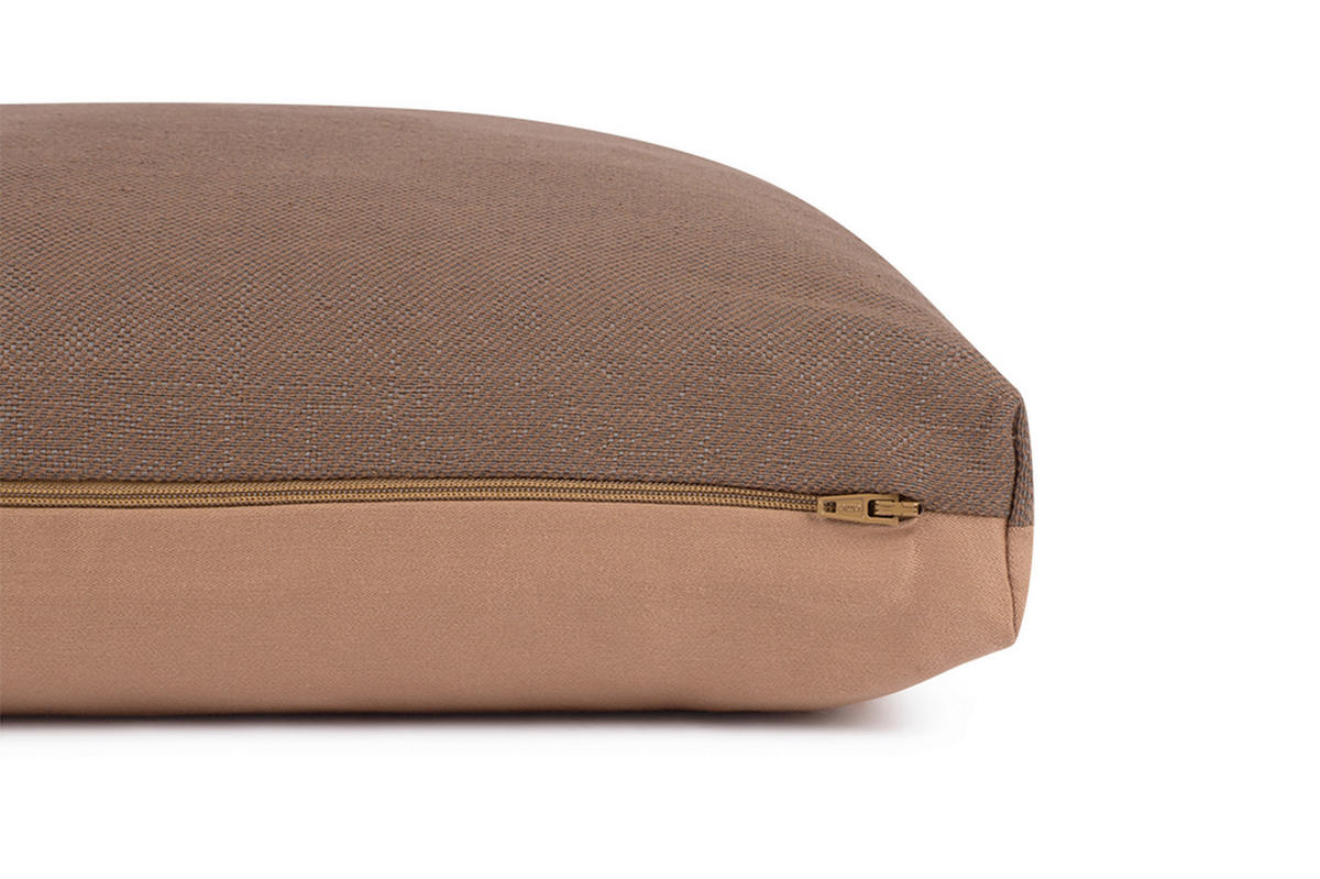 KISSENHÜLLE SW-Solo 38/38 cm  - Kastanienfarben/Rotbraun, Basics, Textil (38/38cm) - Schöner Wohnen