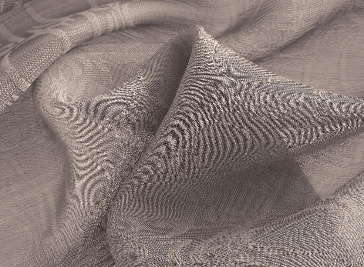 HOTOVÝ ZÁVĚS, průhledné, 130/250 cm - šedobéžová, Basics, textil (130/250cm) - Joop!