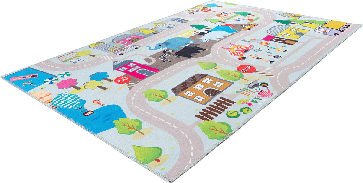 SPIELTEPPICH 80/120 cm My Torino Kids  - Multicolor, Trend, Textil (80/120cm) - Ben'n'jen
