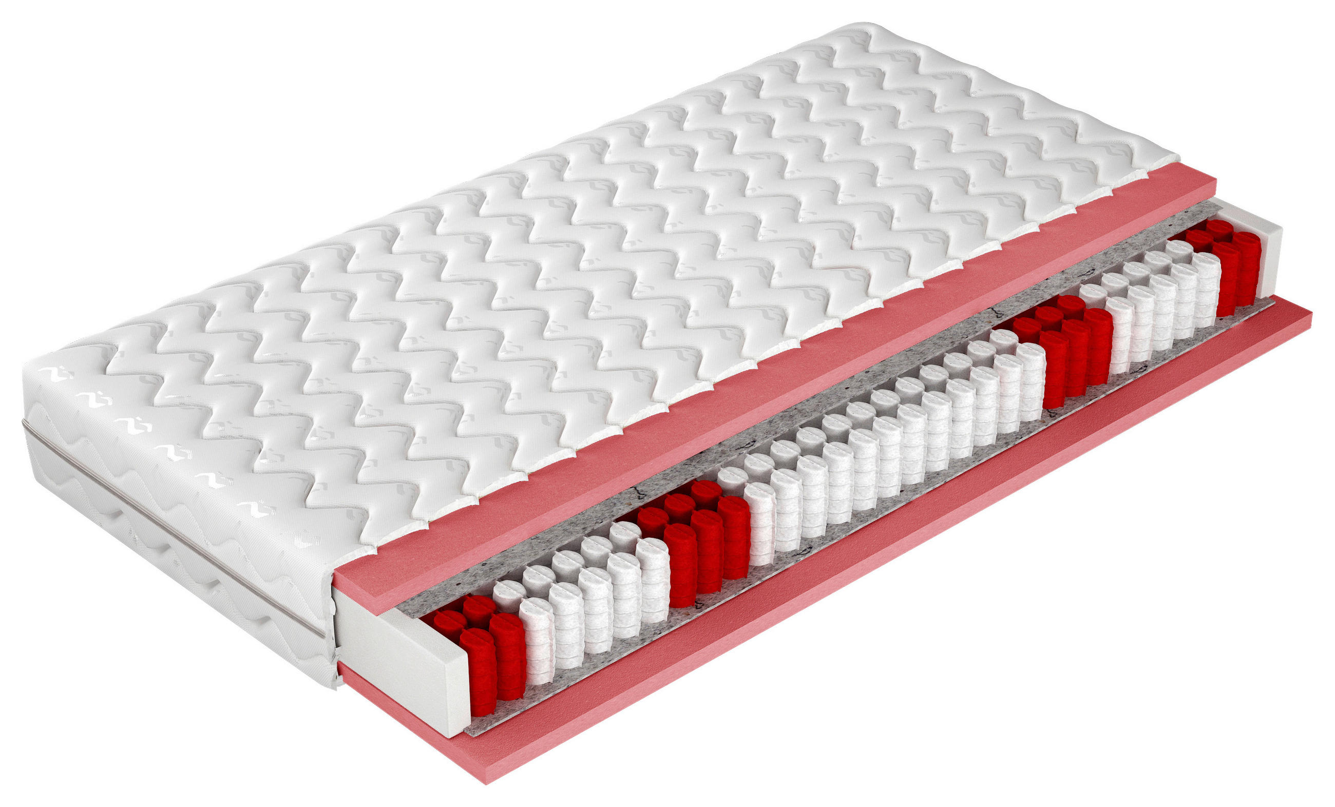 Taschenfederkernmatratze Pocket Plus 120x200 H2 H: 16cm