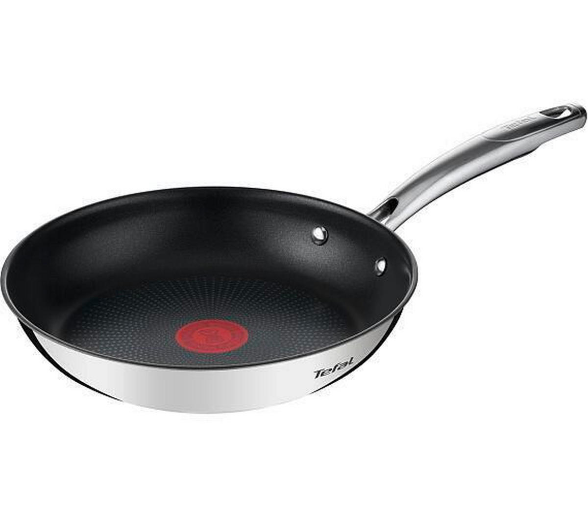 PÁNEV  28 cm  - barvy nerez oceli, Basics (28cm) - Tefal