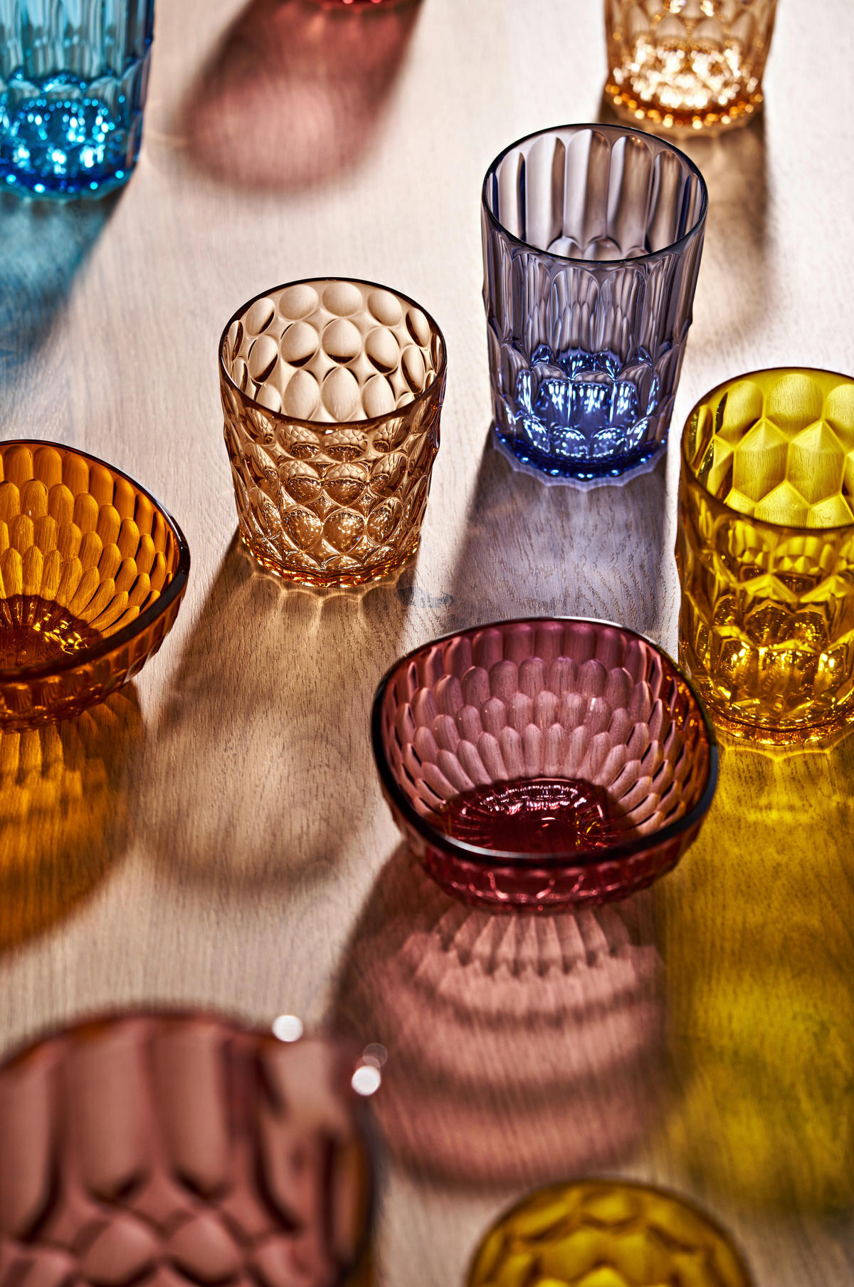 SET ČAŠA    Vanity  - višebojno, Basics, plastika (360ml) - GUZZINI