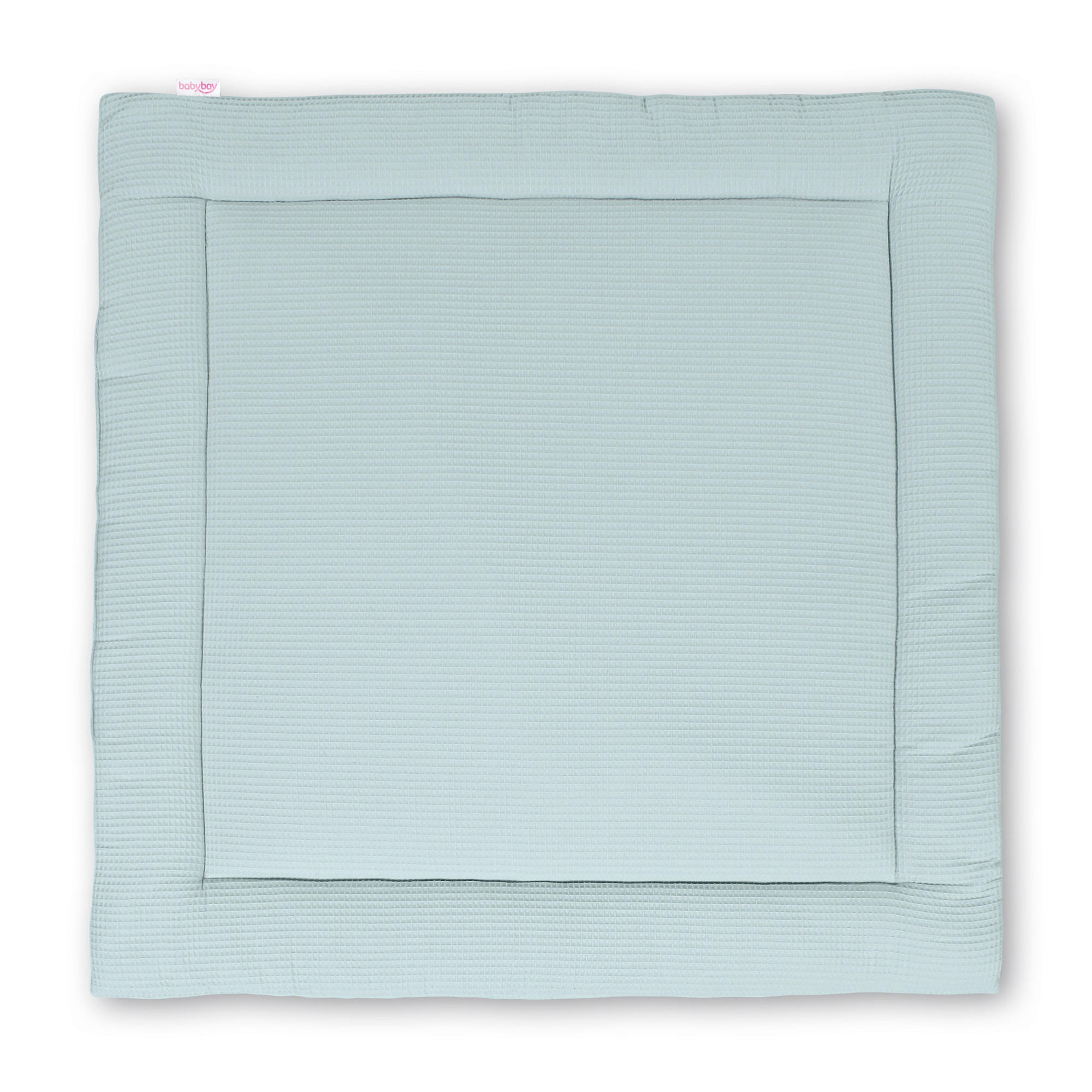 Babybay Krabbeldecke Pastellblau 120x120 cm
