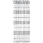 FERTIGVORHANG transparent  - Grau, Design, Textil (140/245cm) - Esposa