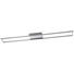 LED-DECKENLEUCHTE - Nickelfarben, Design, Metall (110/10/5cm) LED-DECKENLEUCHTE - Nickelfarben, Design, Metall (110/10/5cm)