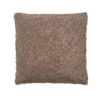 FELLKISSENBEZUG TEDDY 50/50 cm  - Taupe, Basics, Textil (50/50cm) - Blomus