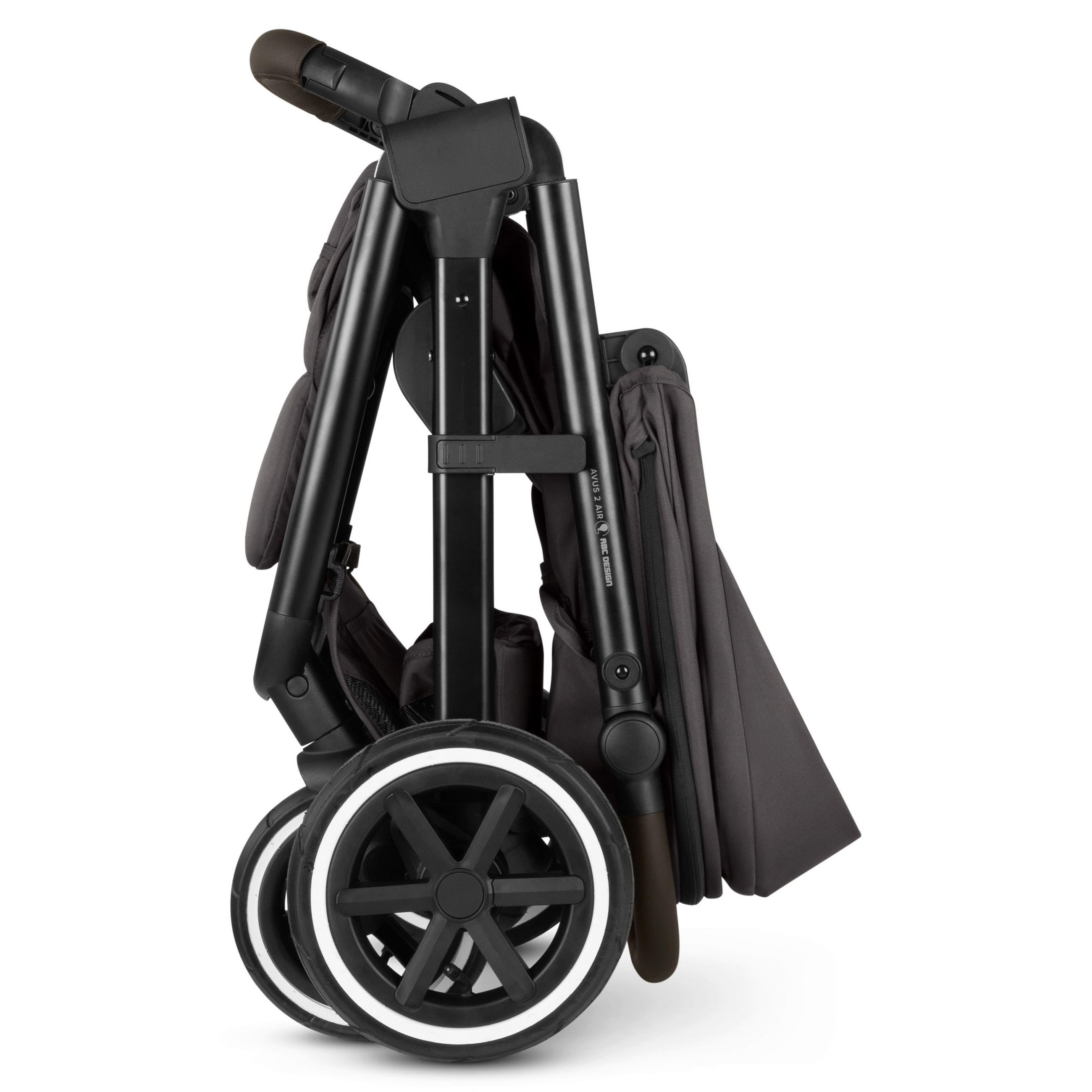 BUGGY Avus 2 Air  - Dunkelgrau/Schwarz, Basics, Textil/Metall (55,5/111/79,5cm) - ABC Design