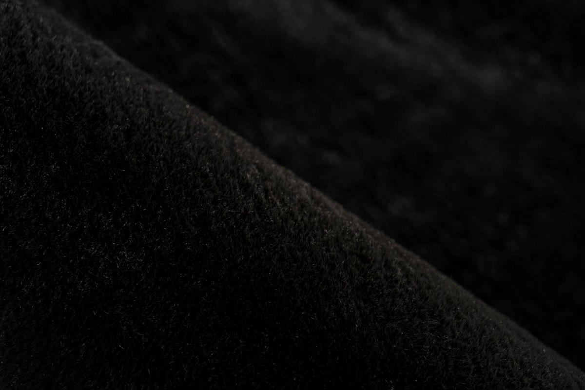 HOCHFLORTEPPICH 120/170 cm Schwarz  - Schwarz, Basics, Textil (120/170cm) - Kayoom