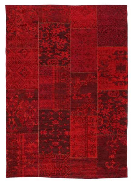 VINTAGE-TEPPICH 40/60 cm Alanis Allover Dunkelrot  - Dunkelrot, LIFESTYLE, Textil (40/60cm) - Novel