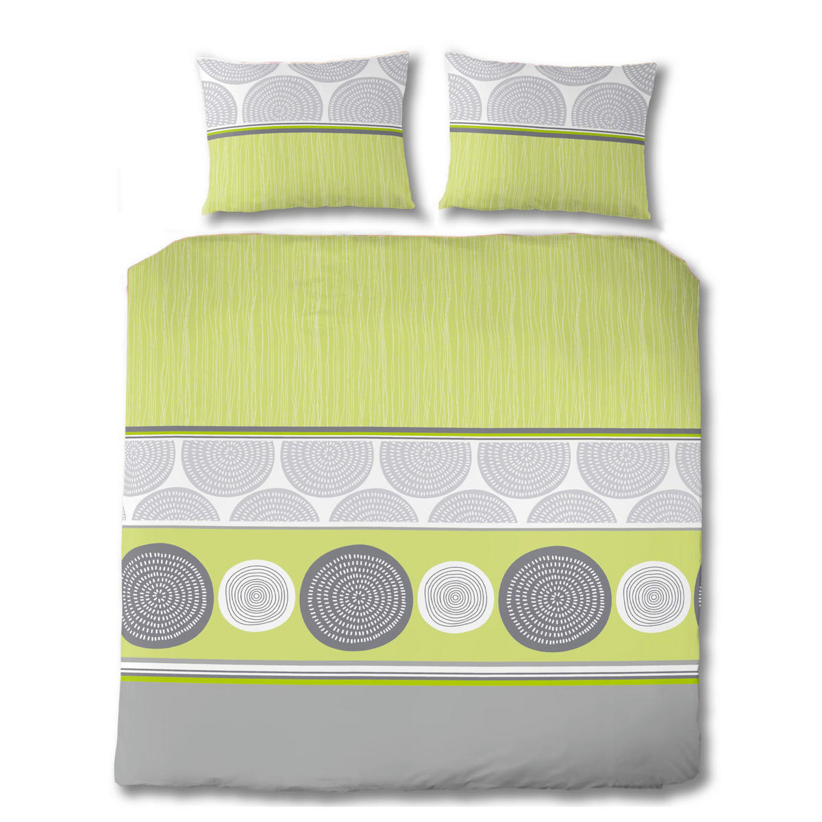 BETTWÄSCHE Renforcé 200/200 cm  - Hellgrau, Design, Textil (200/200cm) - Florella