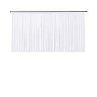 FERTIGSTORE  transparent  600/150 cm   - Weiß, Basics, Textil (600/150cm)