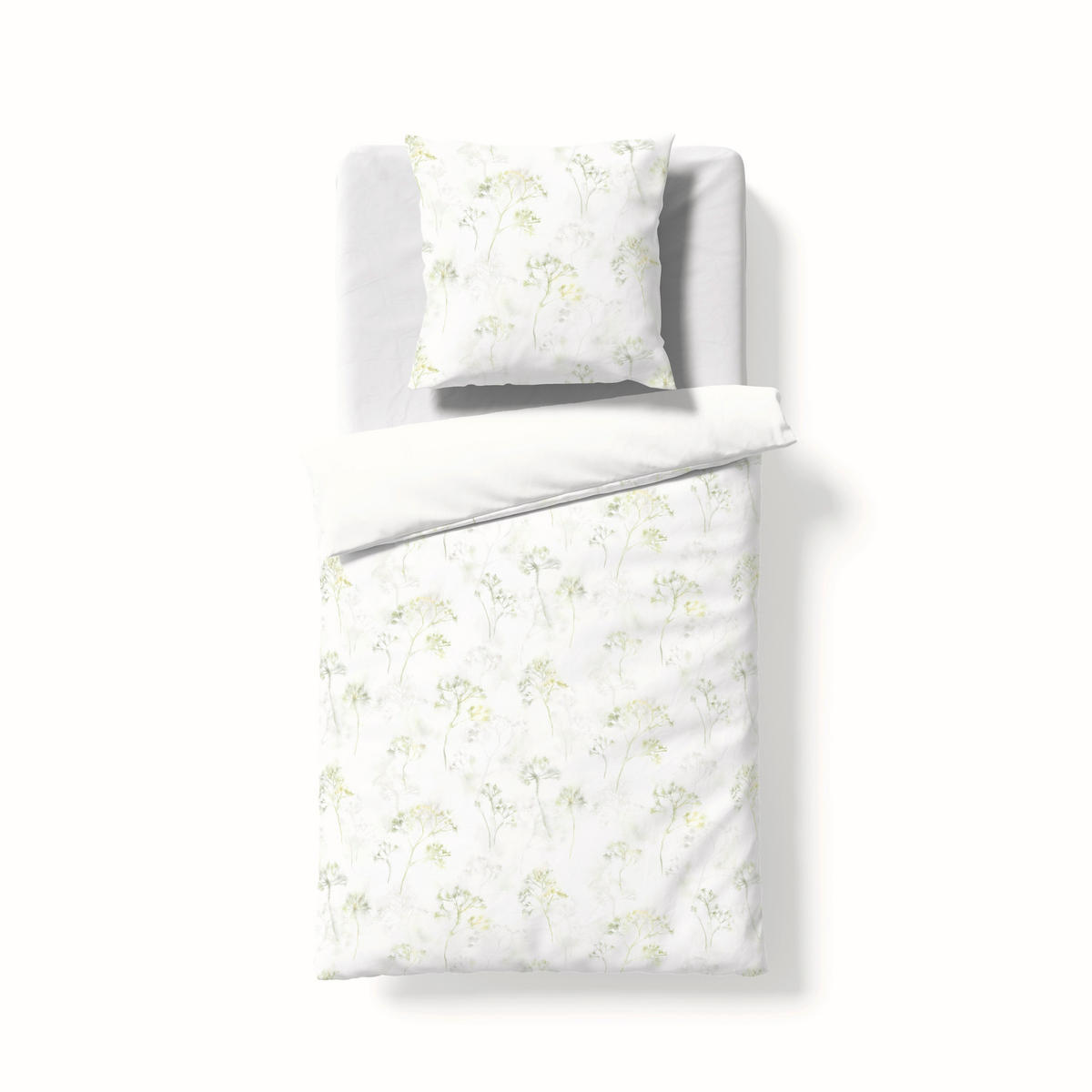 BETTWÄSCHE Provence cassis Leinenoptik 240/220 cm  - Multicolor, Design, Textil (240/220cm) - Fleuresse