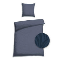 BETTWÄSCHE Flanell 155/220 cm  - Dunkelblau, Basics, Textil (155/220cm) - Florella