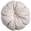 ZIERKISSEN 40 cm  - Silbereichenfarben, Textil (40cm) - Novel