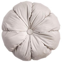 ZIERKISSEN 40 cm  - Silbereichenfarben, Textil (40cm) - Novel