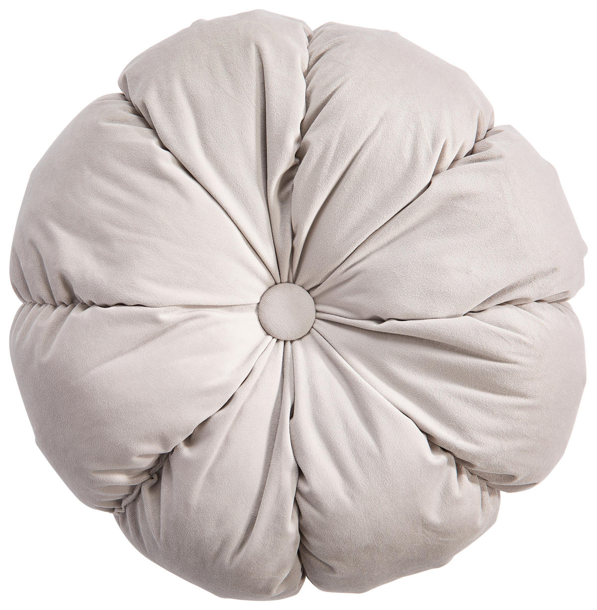 ZIERKISSEN 40 cm  - Silbereichenfarben, Textil (40cm) - Novel