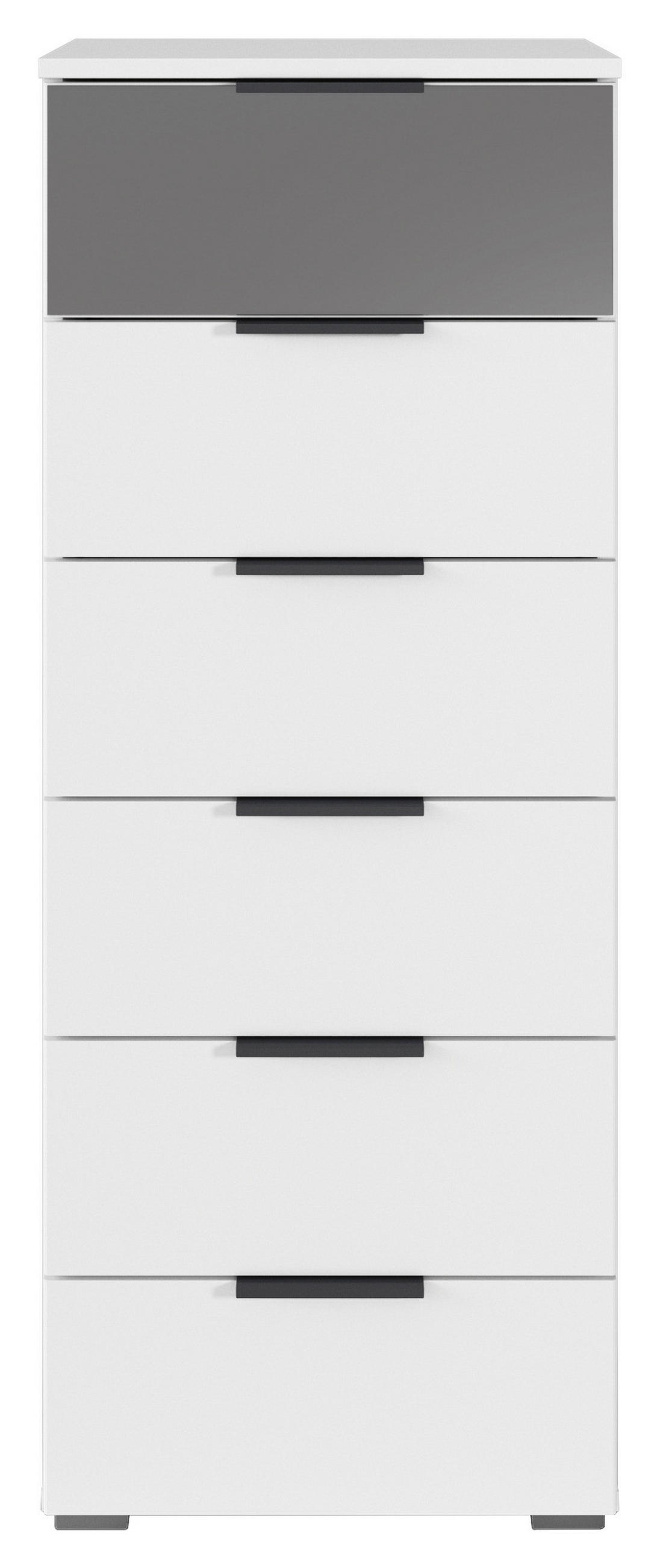 KOMMODE 47/119/42 cm  in  - Alufarben, Modern, Glas/Holzwerkstoff (47/119/42cm) - Rauch Möbel