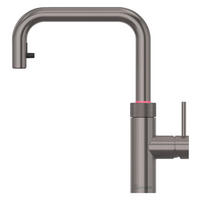 KÜCHENARMATUR Flex Square  - Graphitfarben, Basics, Metall (4/33/25,6cm) - Quooker