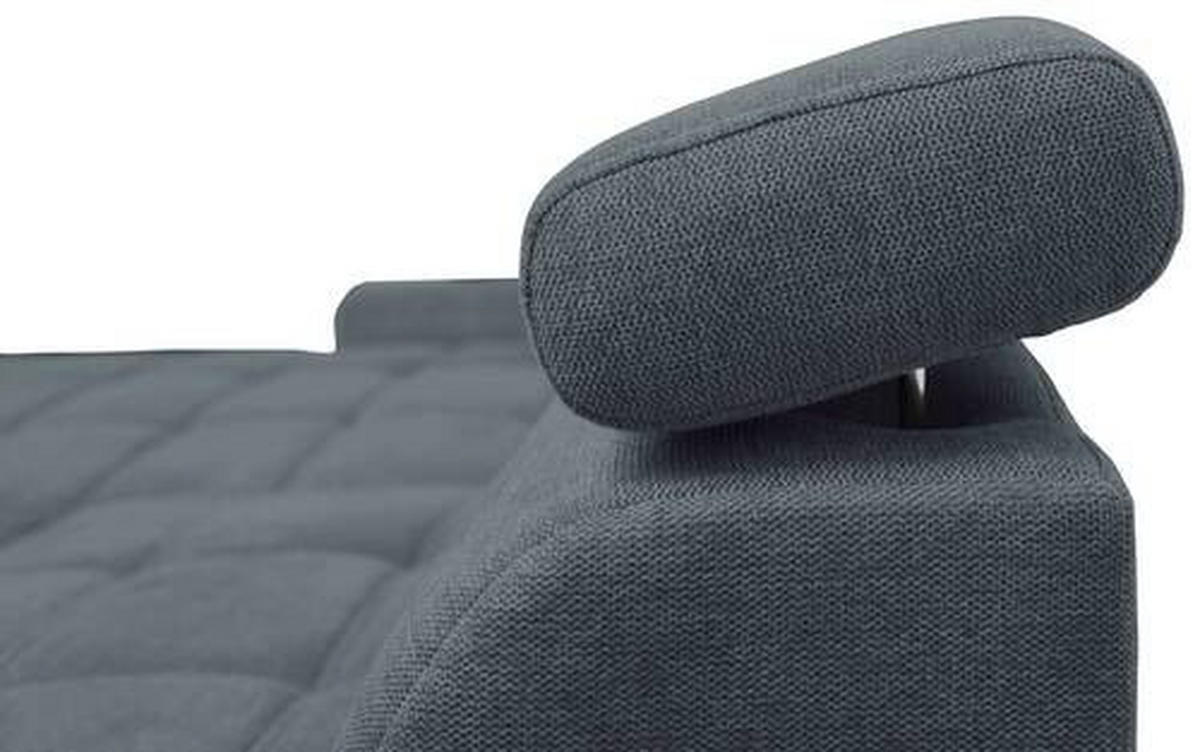 COLTAR EXTENSIBIL textil albastru închis  - alb/albastru închis, Design, plastic/textil (276/173cm) - Stylife