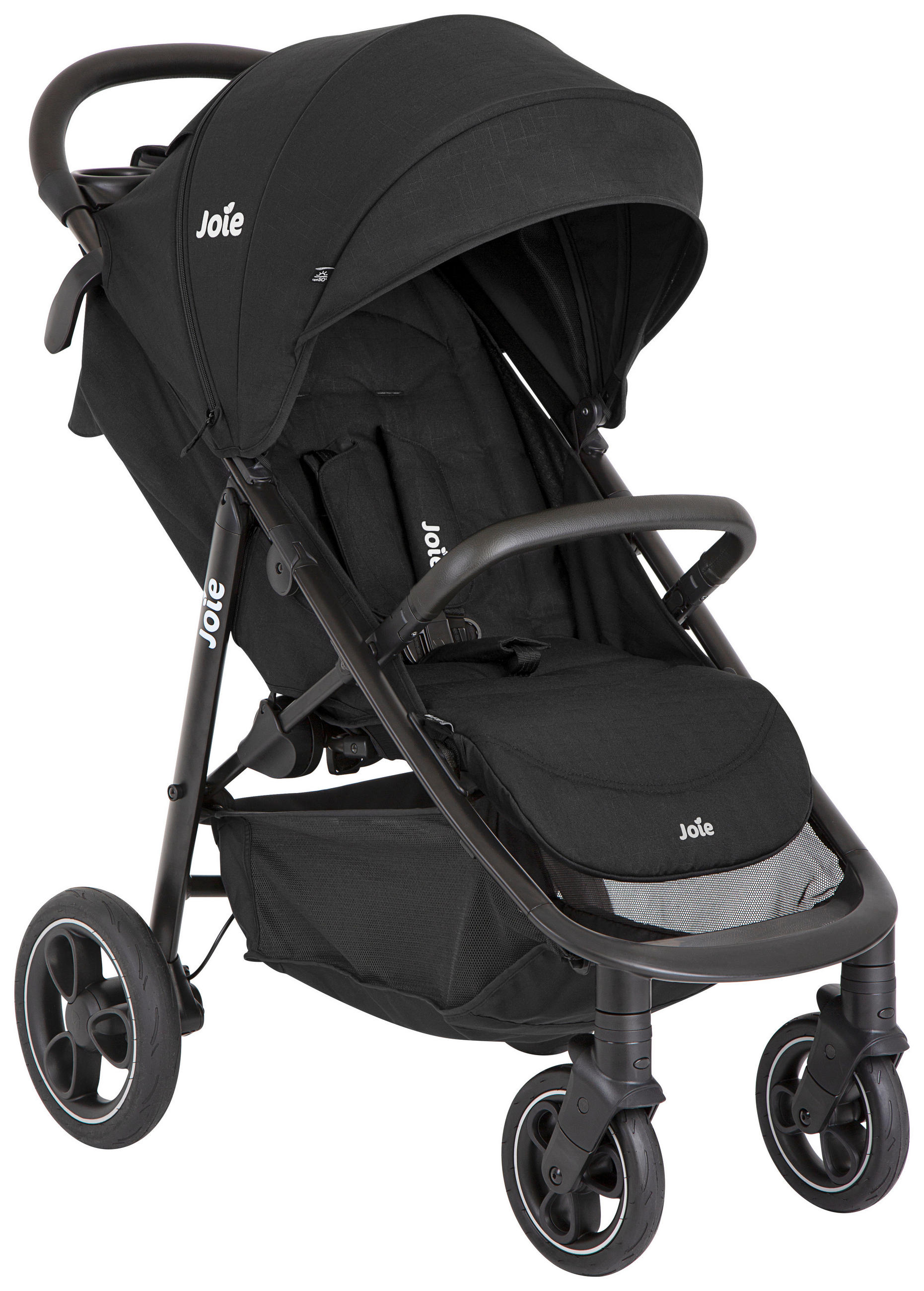 BUGGY LITETRAX PRO  - Schwarz, Basics, Textil/Metall (58/103/93,6cm) - Joie