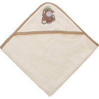 OSUŠKA S KAPUCÍ - krémová, Basics, textil (80/80cm) - My Baby Lou