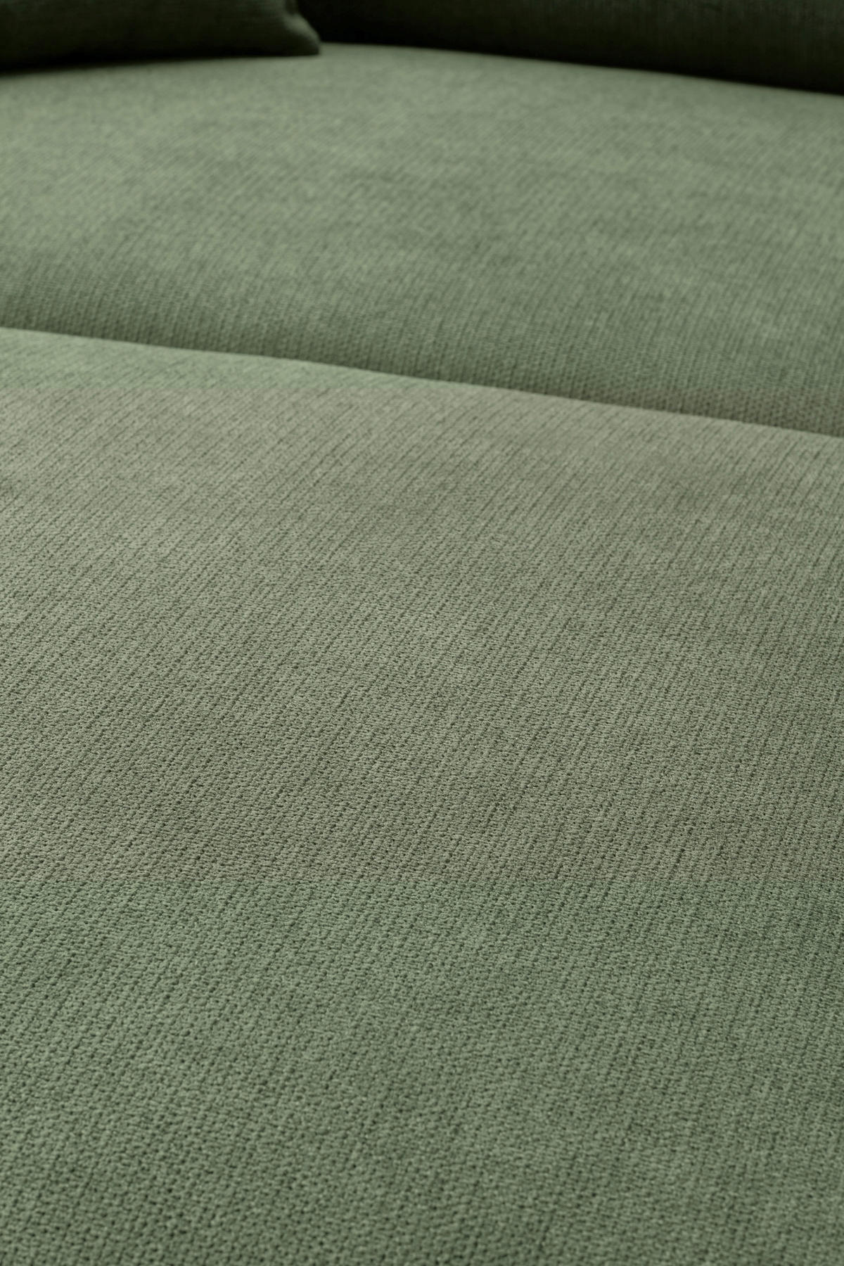 ECKSOFA Grün Webstoff  - Schwarz/Grün, KONVENTIONELL, Textil/Metall (196/304cm) - Hom`in