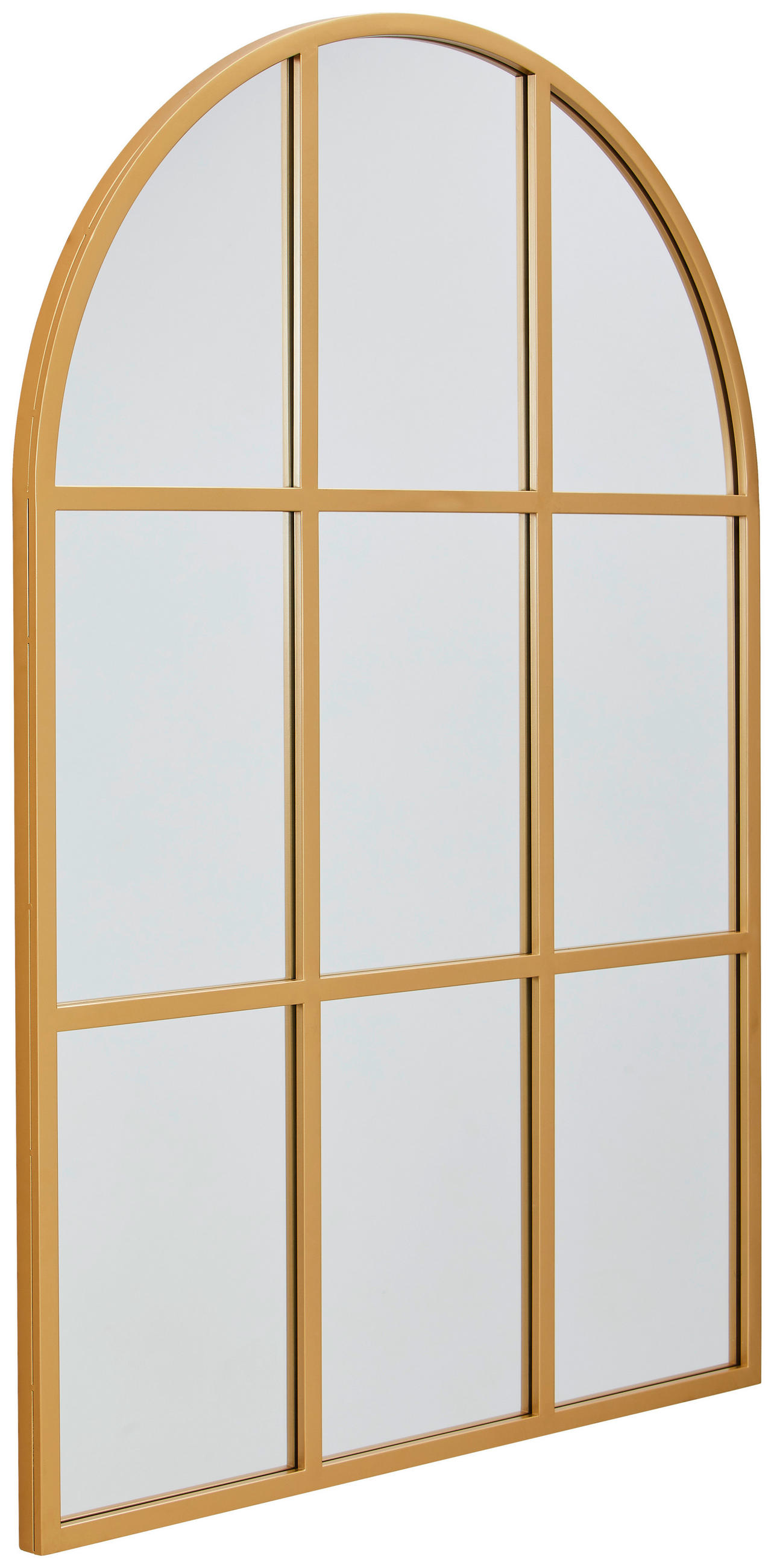 WANDSPIEGEL 85/125/3 cm  - Goldfarben, Design, Glas/Holzwerkstoff (85/125/3cm) - MID.YOU