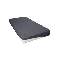 SPANNBETTTUCH ALERT  - Anthrazit, Basics, Textil (100/200cm) - Novel
