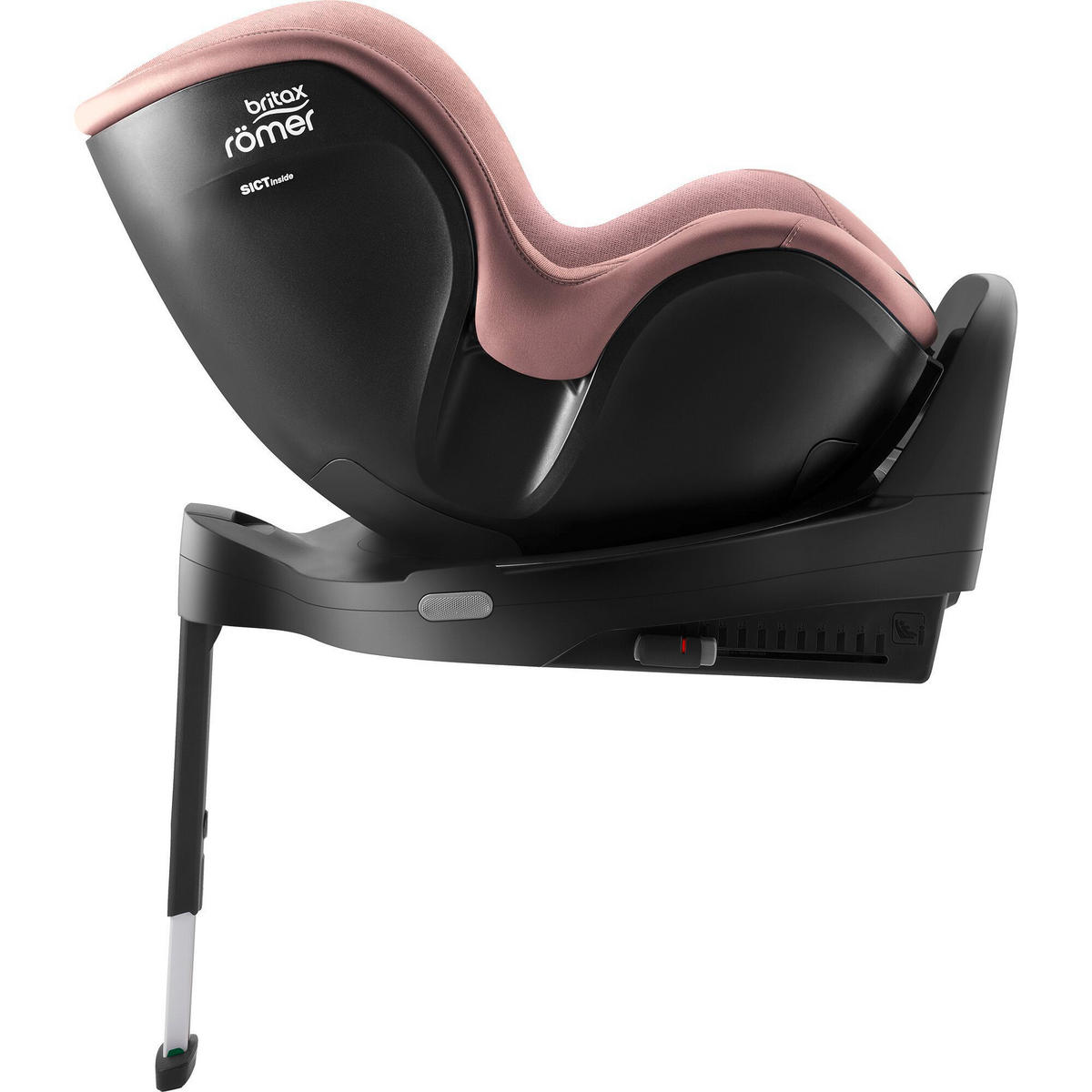 REBOARDER-KINDERSITZ DUALFIX PRO  - Altrosa, Basics, Kunststoff/Textil (44/48/74cm) - Britax Römer
