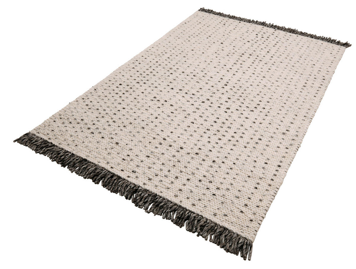 HANDWEBTEPPICH 80/150 cm Naturfarben  - Naturfarben, Natur, Textil (80/150cm) - Linea Natura