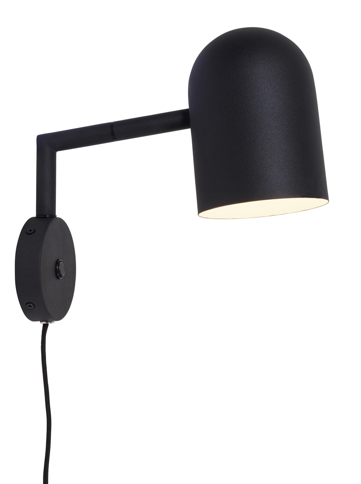 WANDLEUCHTE - Schwarz, Design, Metall (33/15/33cm) - It's about Romi
