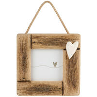 BILDERRAHMEN 18/18/2 cm  - Braun, Basics, Holz (18/18/2cm)