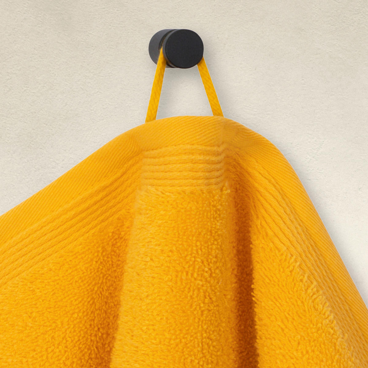 BADETUCH Superwuschel Gelb 100/160 cm  - Gelb, Basics, Textil (100/160cm) - Moeve