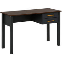 SCHREIBTISCH 120/77/50 cm  in Grau  - Goldfarben/Grau, Design, Holzwerkstoff/Metall (120/77/50cm) - MID.YOU