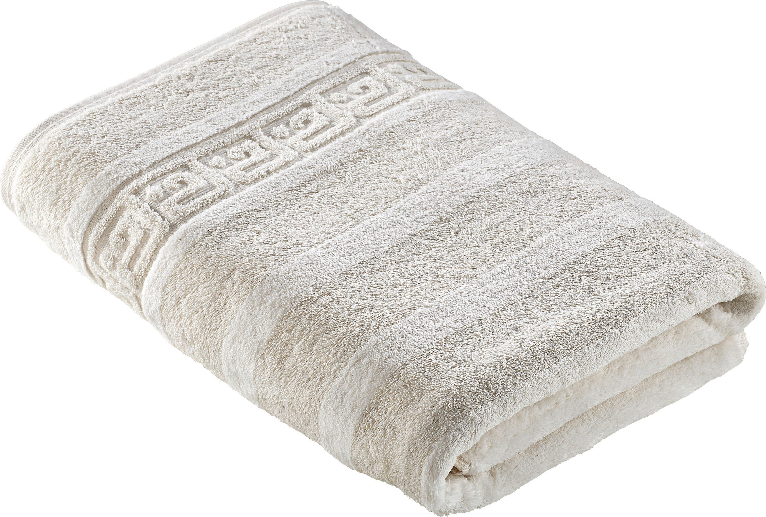 DUSCHTUCH Noblesse Uni 80/160 cm  - Naturfarben, Basics, Textil (80/160cm) - Cawoe