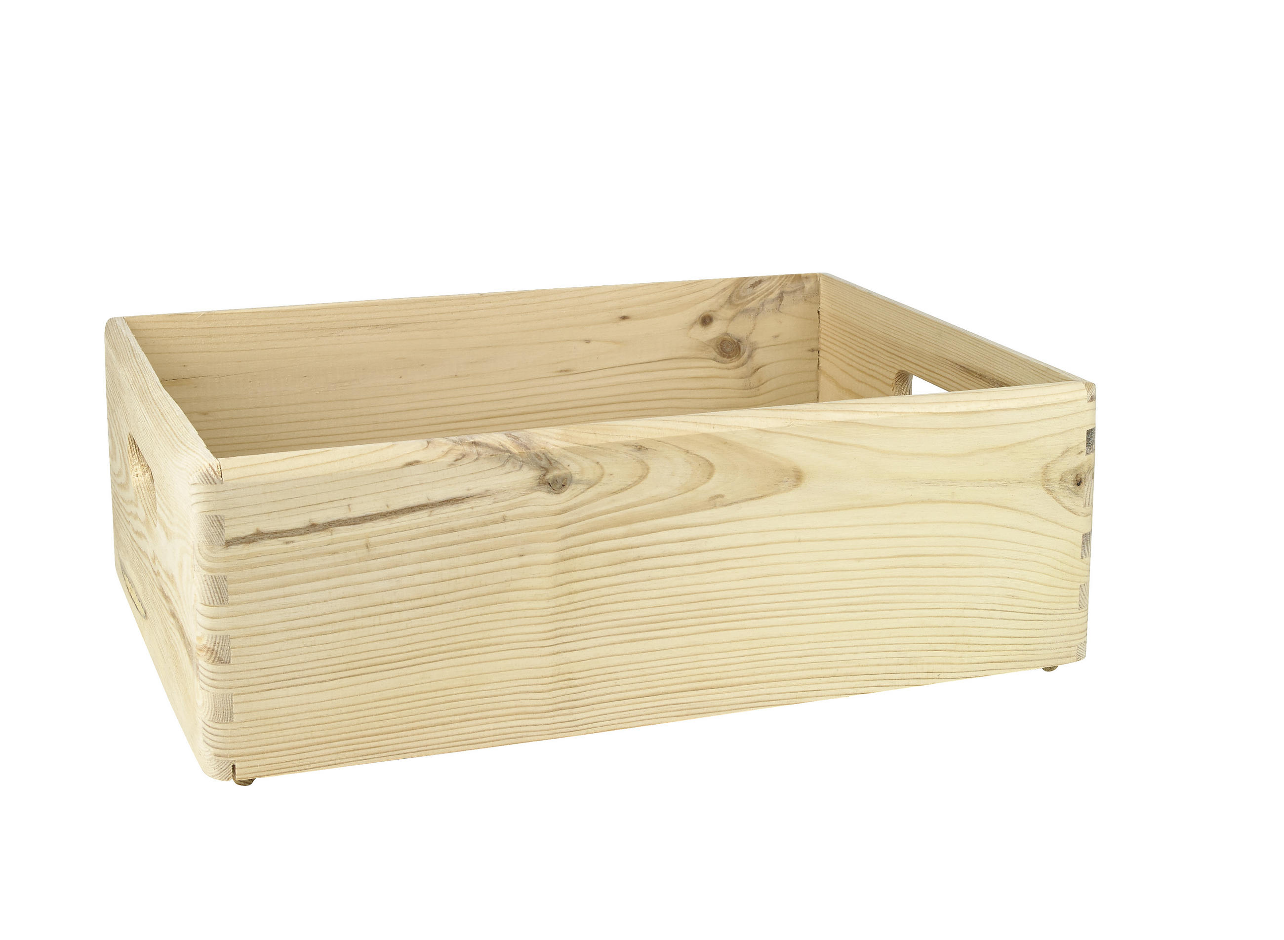 BOX, drevo, borovica - Natur, drevo (40/30/14cm)