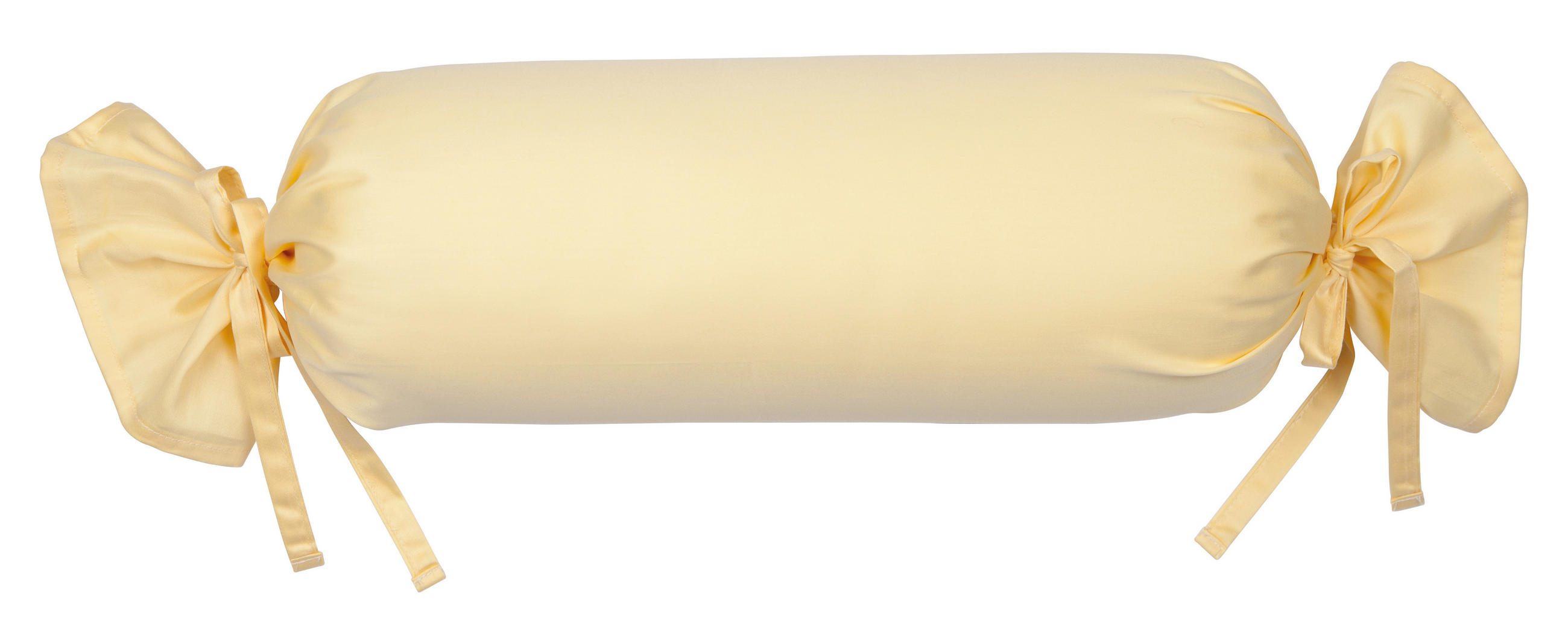 NACKENROLLENBEZUG Giacomo 15/40 cm  - Gelb, Basics, Textil (15/40cm) - Janine