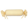 NACKENROLLENBEZUG Giacomo 15/40 cm  - Gelb, Basics, Textil (15/40cm) - Janine